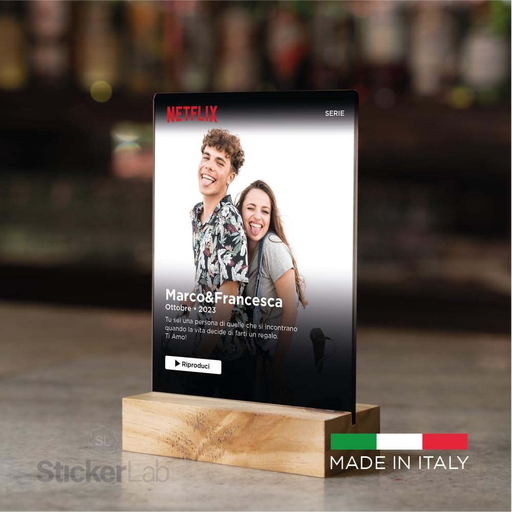 Cornice Foto Personalizzata - Serie Netflix