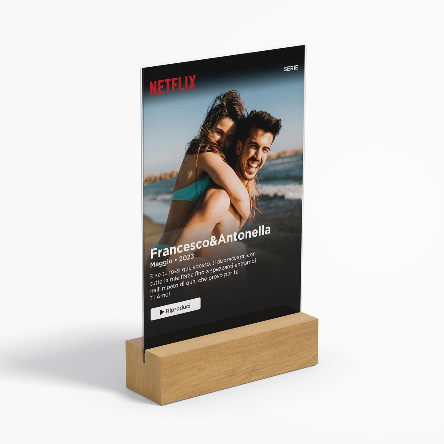 Cornice Foto Personalizzata - Serie Netflix